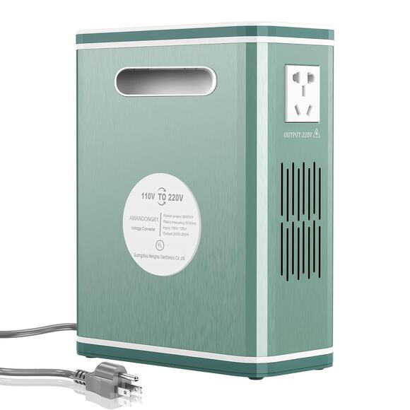 Transformer 110V to 220V, 3000W Voltage Converter for Asian European appliances - Picture 1 of 8